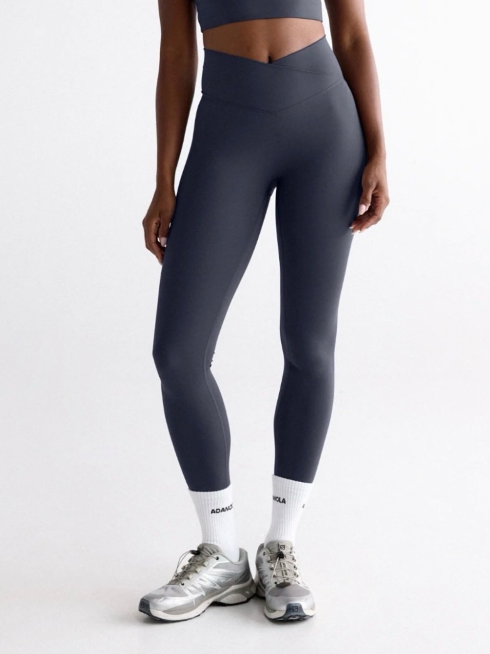Adanola Ultimate Wrap Leggings - Green